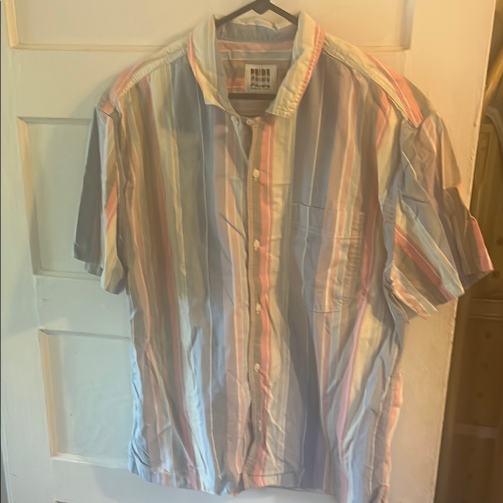 Men's Multicolor Striped Shirt American Eagle
